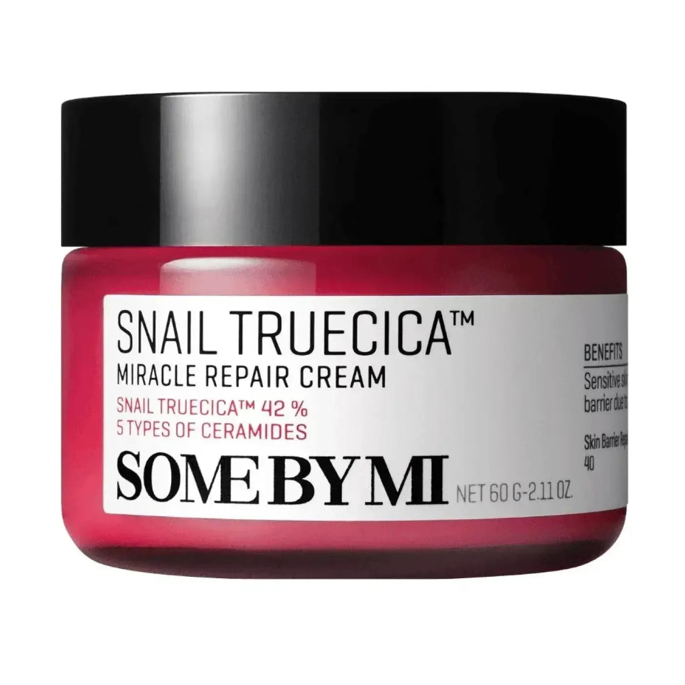 „Some By Mi Snail Truecica“  atkuriamasis veido kremas su sraigių mucinu 60 g.