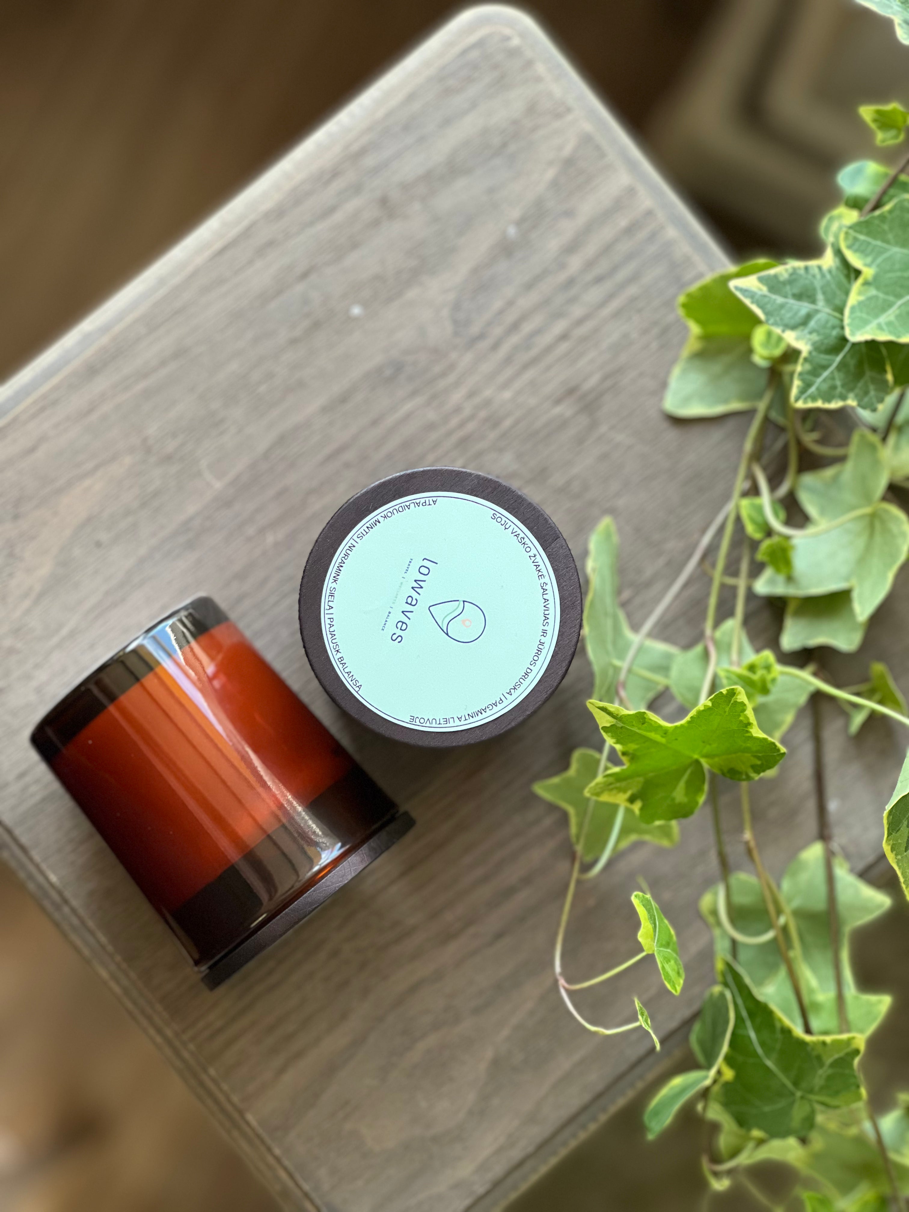 Evening reset Ritual | Žvakė + balzamas nakčiai