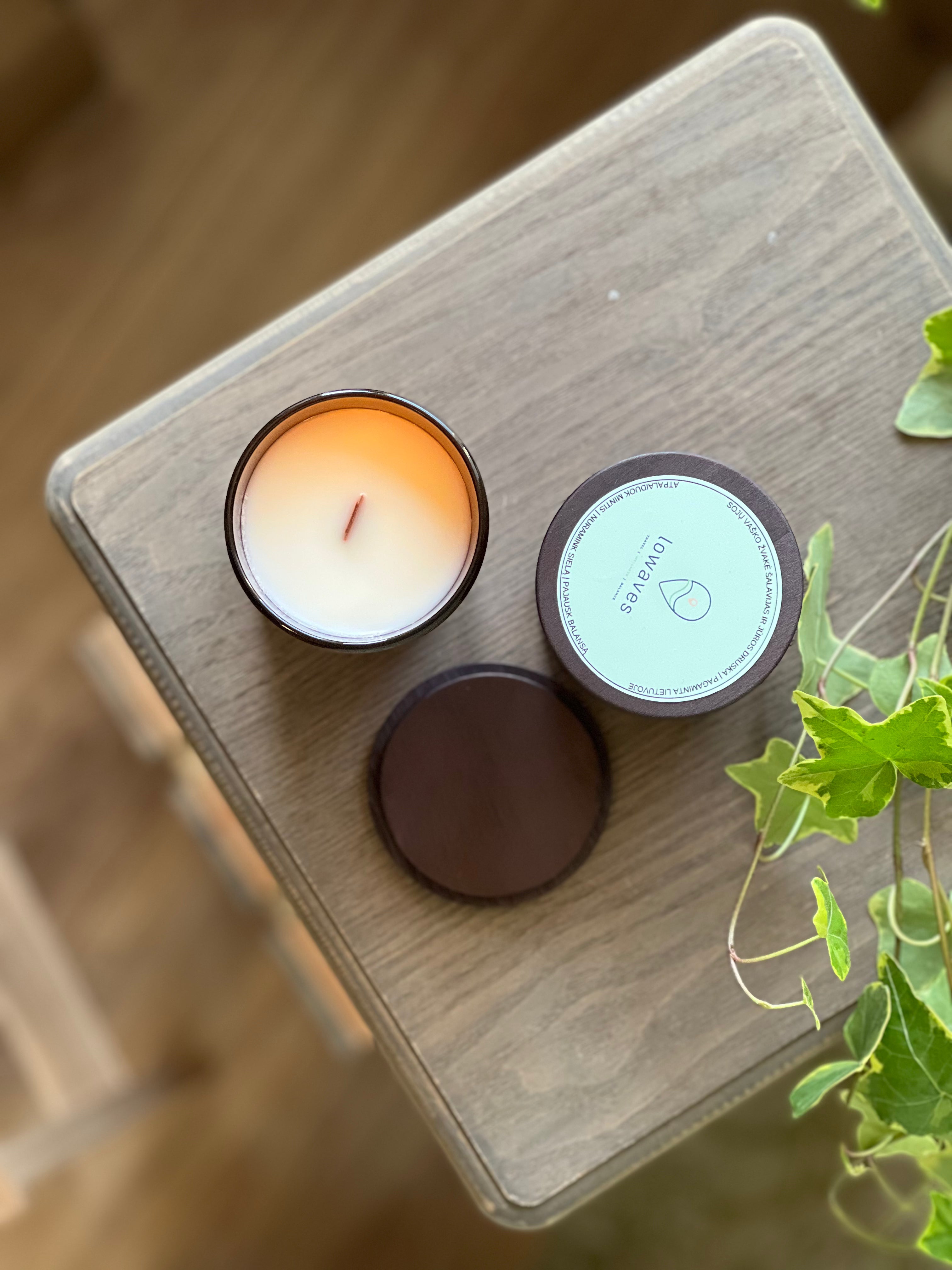 Evening reset Ritual | Žvakė + balzamas nakčiai