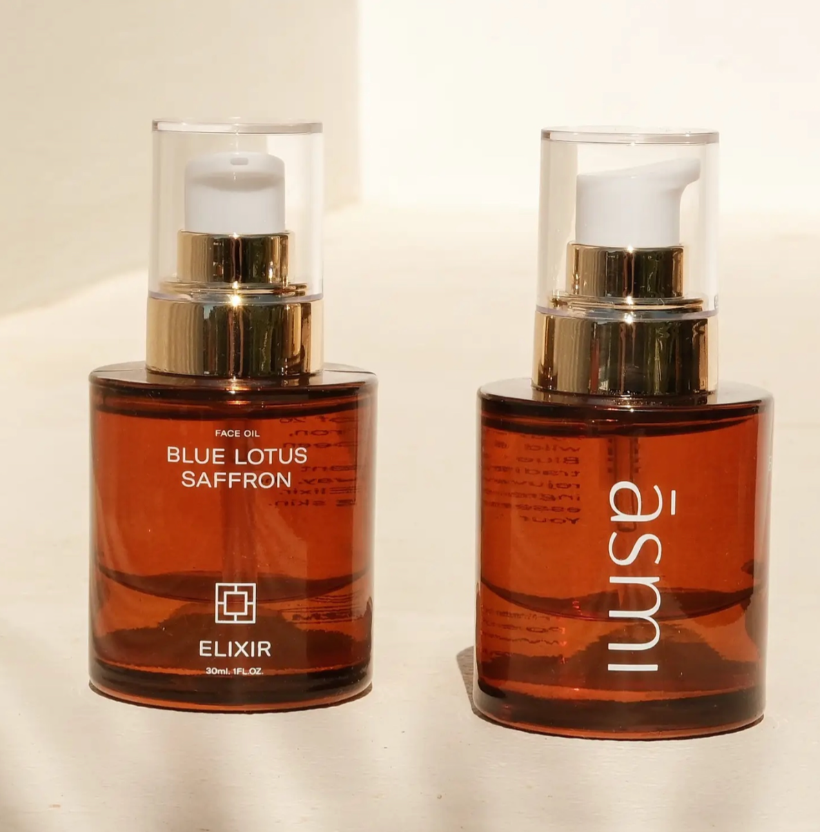 Stress relief set | Asmi ajurveda Blue Lotus Saffron Face Oil + Natsoryo kaukė juoda