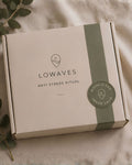 Stress relief set | Soy candle + eye pillow + pillow mist